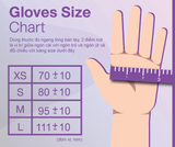  Găng tay cao su Latex CÓ BỘT Sgloves 4.8g 100 chiếc/hộp 