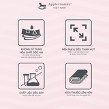  Khăn giấy ướt cho bé cao cấp 80 miếng Applecrumby Premium Honey Wipes, hương mật ong 