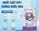  Nước Giặt Gift Kháng Khuẩn, Khử Mùi Hiệu Quả, Lưu Hương Bền Lâu 1.2kg/ 3.6kg 
