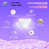  Nước Giặt Xả MaxKleen chuyên dụng cho đồ lót chai 650g Hương hoa mẫu đơn thanh khiết 