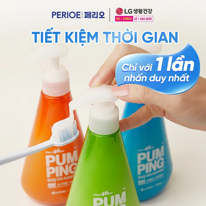  Kem Đánh Răng PERIOE Pumping 285g 