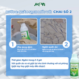  Cặp Tẩy Mốc Quần Áo MORI, Thuốc Tẩy Quần Áo Màu - Sạch Bay Vết Mốc, Giữ Nguyên Màu Vải 500 ml 