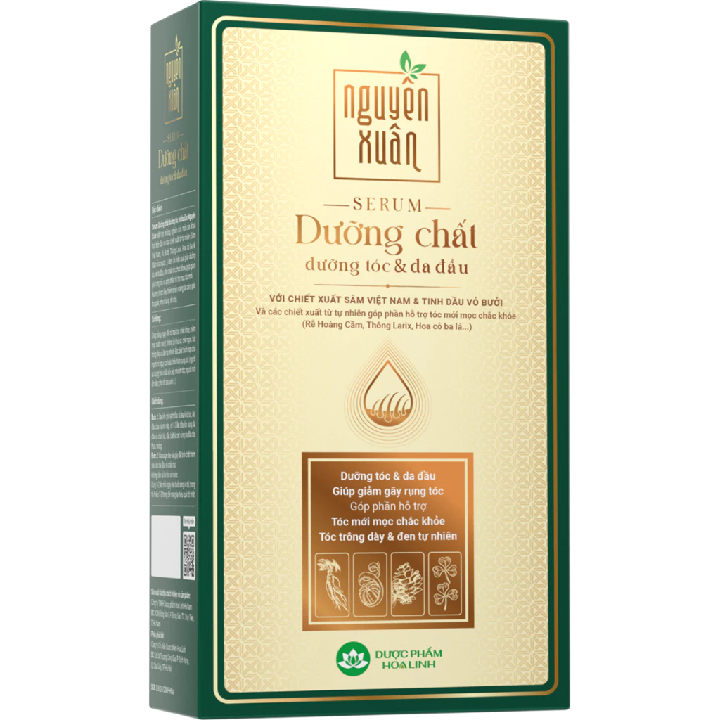  Serum Dưỡng chất Dưỡng Tóc và Da đầu Nguyên Xuân 90ml 