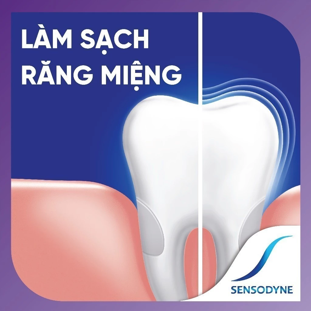  Kem đánh răng SENSODYNE Rapid Action Whitening 100g giảm ê buốt nhanh và làm trắng răng tự nhiên 