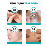  Hũ Xoay Tăm Bông Niva Cho Người Lớn 200 Que Thân Gỗ WO1 Bông Tự Nhiên Thuần Khiết An Toàn 