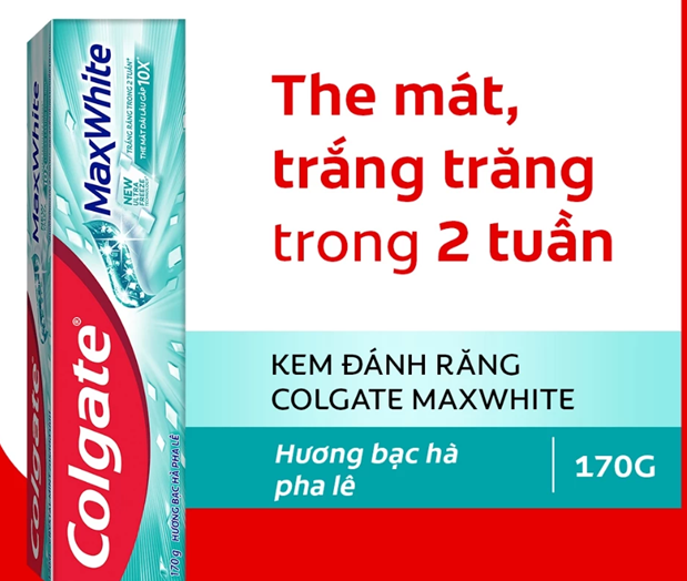  Kem đánh răng Colgate Maxfresh the mát dài lâu gấp 10 lần 