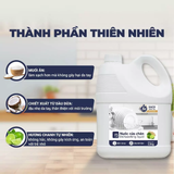  Nước rửa chén bát F5 Clean 3,8kg hương chanh, mềm mại với da tay, gốc thực vật, thiên nhiên 