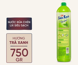  Nước rửa chén siêu sạch 750gr sạch bóng viết dầu mỡ hương chanh thơm mát 