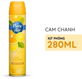  Xịt Phòng Hương Nước Hoa PURE AIR Hương Thơm Tự Nhiên Dễ Chịu 280ml 