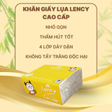  Giấy Ăn Gấu Trúc Elène Bamboo 100 Tờ - 3 Lớp An Toàn, Mềm Mịn, Đa Năng 