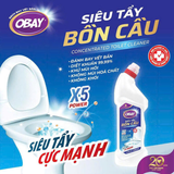  Nước tẩy bồn cầu & vệ sinh nhà tắm Obay 960ml 