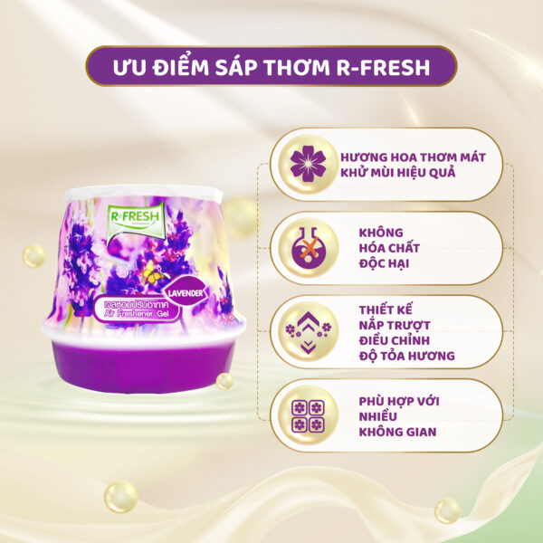  Sáp thơm phòng R-Fresh 180g 