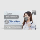  Khẩu trang y tế Famapro Sunny 4 lớp 50 cái/ hộp 