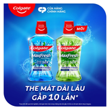  Nước súc miệng Colgate Maxfresh the mát dài lâu gấp 10X - diệt 99,9% vi khuẩn - 750ML 