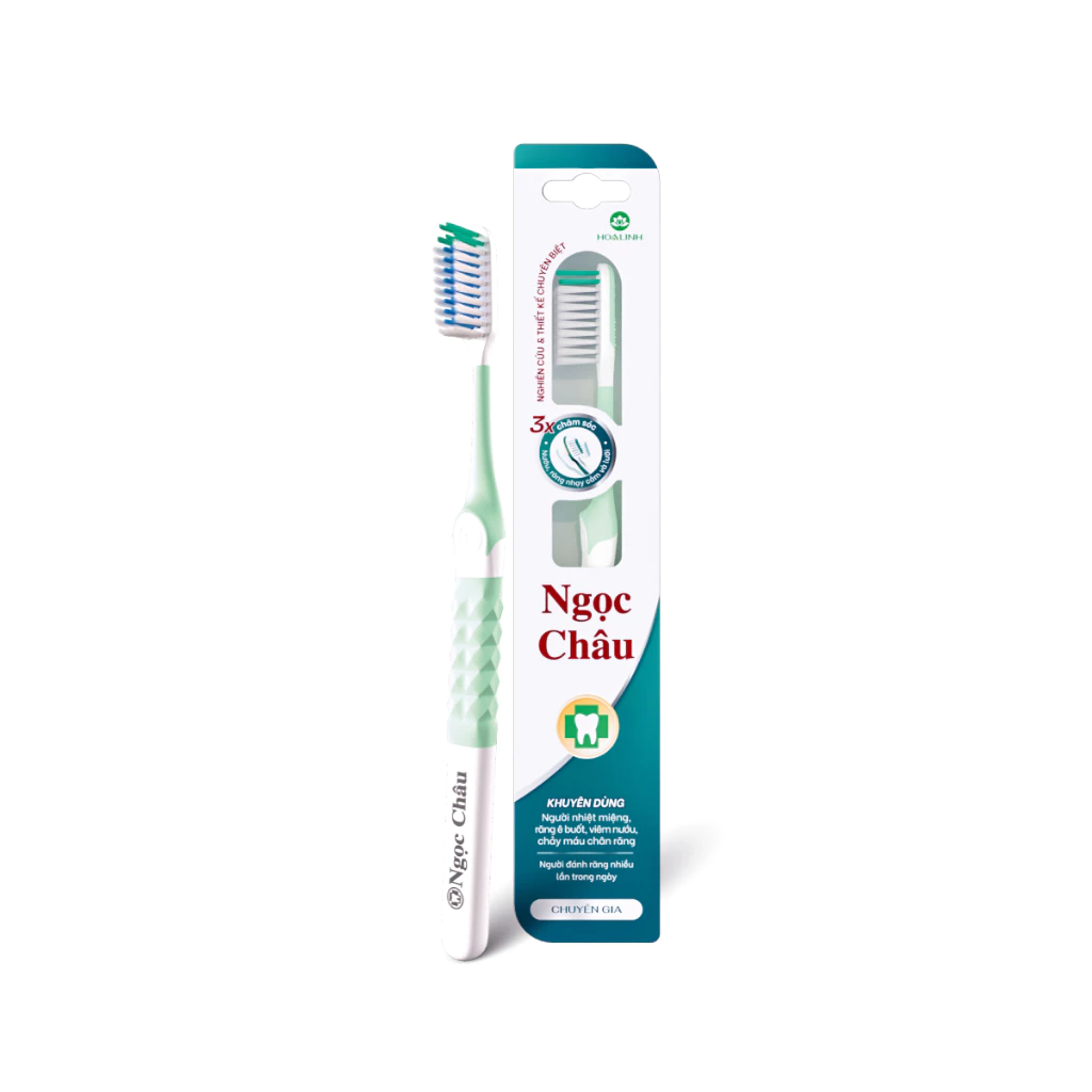  Bàn chải đánh răng Ngọc Châu Chuyên gia 