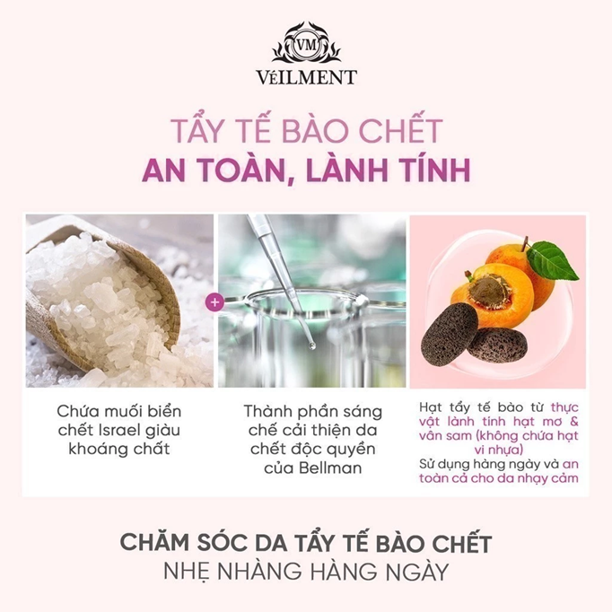  Sữa tắm hạt On The Body Veilment Natural Spa Jasmine Dead Sea Salt 400g 