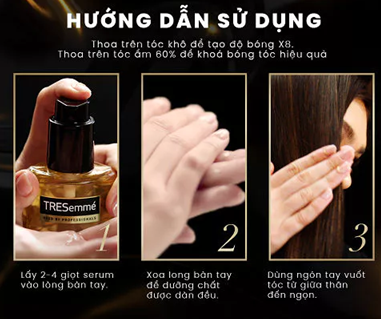  Serum TRESemme Lamellar Gloss LamellarBond+ Phủ Bóng 8X Chuẩn Salon 100 ml 