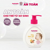  Dầu tắm gội cho bé Mamamy gốc thực vật thiên nhiên, dịu lành tinh dầu bưởi & tía tô 
