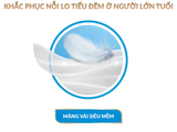  Tã/Bỉm Quần Người Lớn Caryn siêu thấm dành Cho Người Già Size XL 10 miếng 
