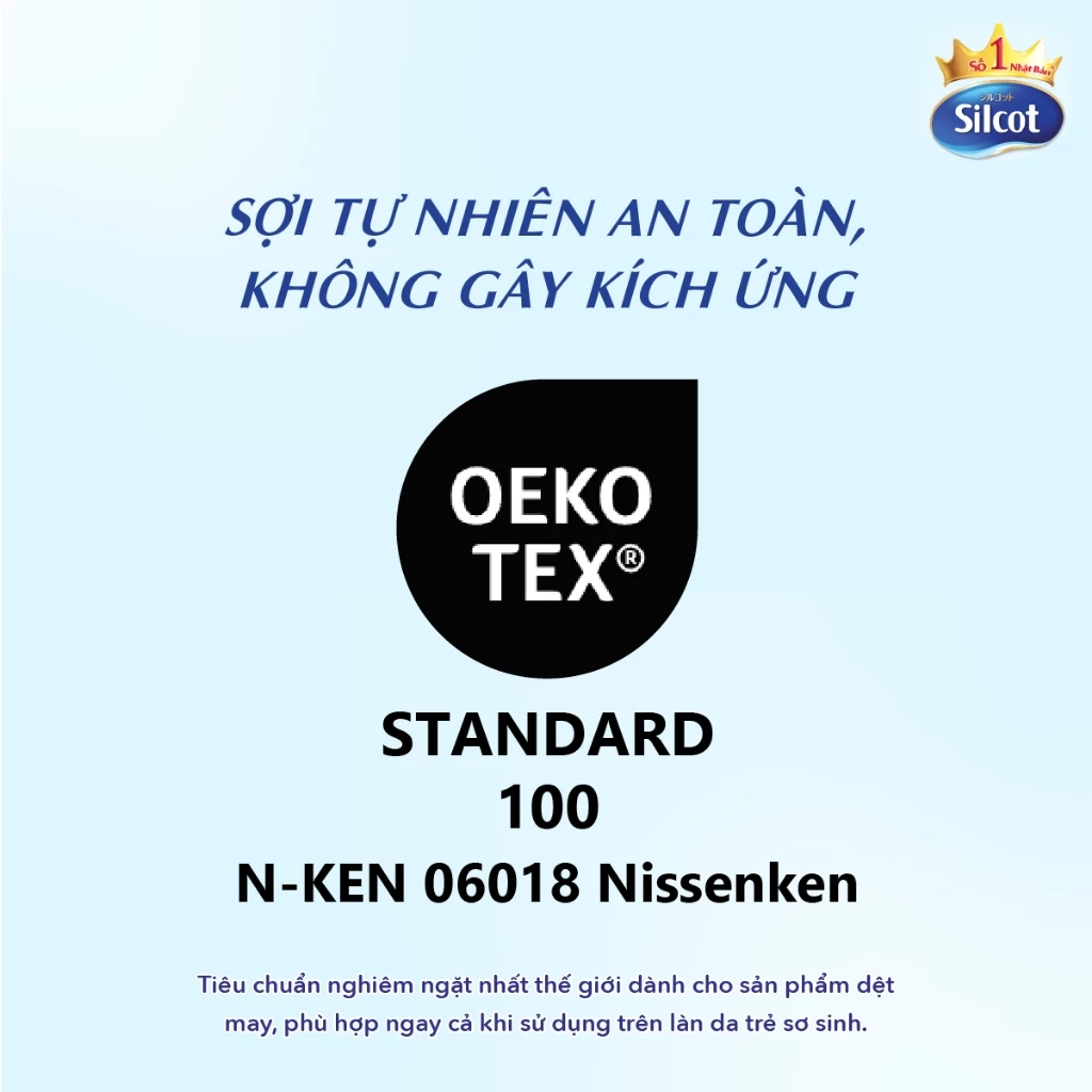  Khăn khô lau mặt Silcot 40 miếng 