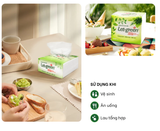  Khăn Giấy Ăn Cao Cấp LET-GREEN Bao 100 Tờ (Bột Giấy Nguyên Thủy, Mềm Mại, Bến Dai) 
