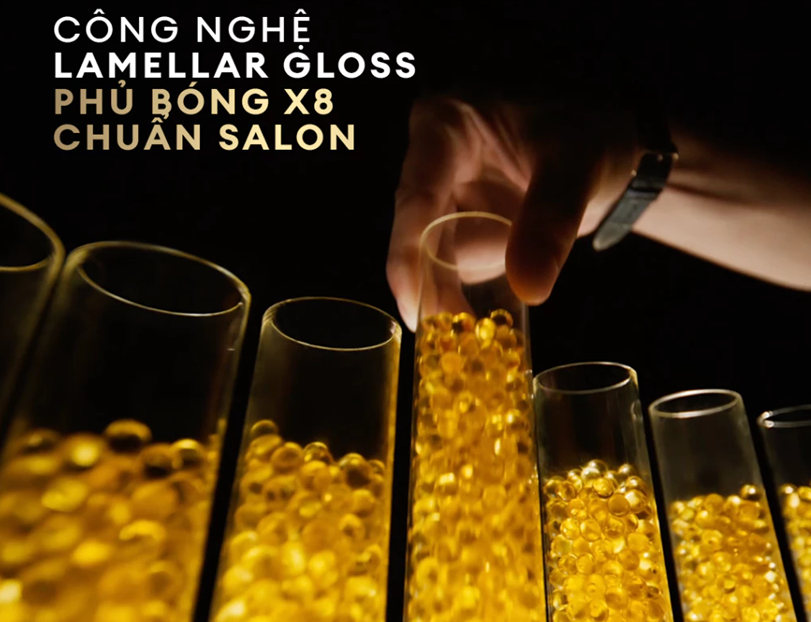  Dầu gội TRESemme Lamellar Gloss LamellarBond+ Phủ Bóng 8X Chuẩn Salon 450g 