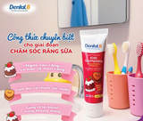  Kem đánh răng thảo dược trẻ em Dental B Thái Lan vị bánh sữa 50gr 