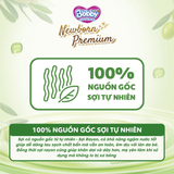  Túi 3 Gói Khăn ướt Bobby Newborn Premium 50 miếng/ gói 