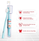  Bàn Chải Lipzo Ortho Cao Cấp Chỉ Tơ Nha Khoa Siêu Mềm Cho Người Niềng Răng 
