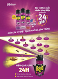  Xịt Muỗi Hiệu Quả Tốt Bảo Vệ Dài Lâu RAID 520ml 