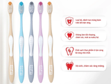  Bàn Chải Đánh Răng Lipzo Flex+ Lông Bàn Chải Sợi Tynex Sạch Sâu Loại Bỏ Mảng Bám 