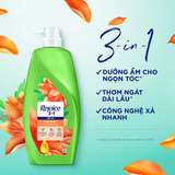  Dầu Xả Tóc REJOICE 3-Trong-1 Với Dưỡng Chất Từ Tinh Dầu Argan Siêu Mềm Mượt - Chai 630 ML 