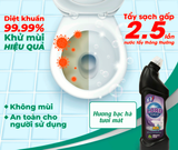  Tẩy Bồn Cầu LORD Hương Thơm Ngát Làm Sạch Nhà Vệ Sinh Bảo Vệ Sức Khỏe 750g 
