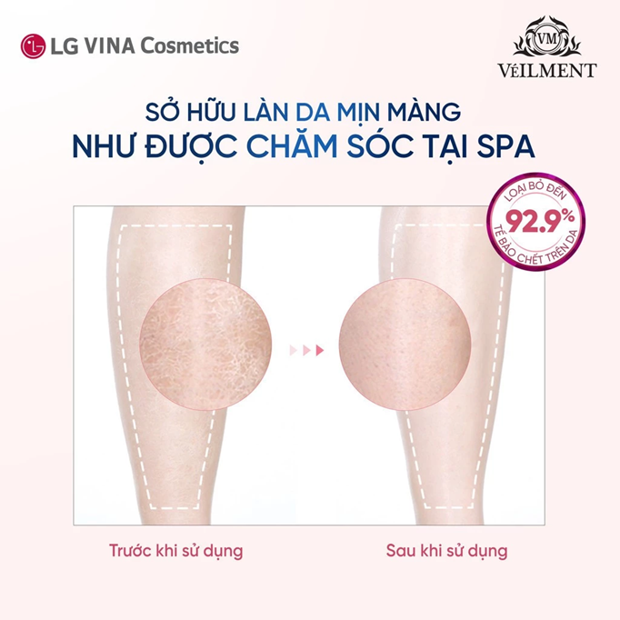  Sữa tắm hạt On The Body Veilment Natural Spa Himalaya Pink Salt 600g 