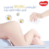  Khăn ướt Huggies Golden Wet Wipes tinh khiết 80 miếng 