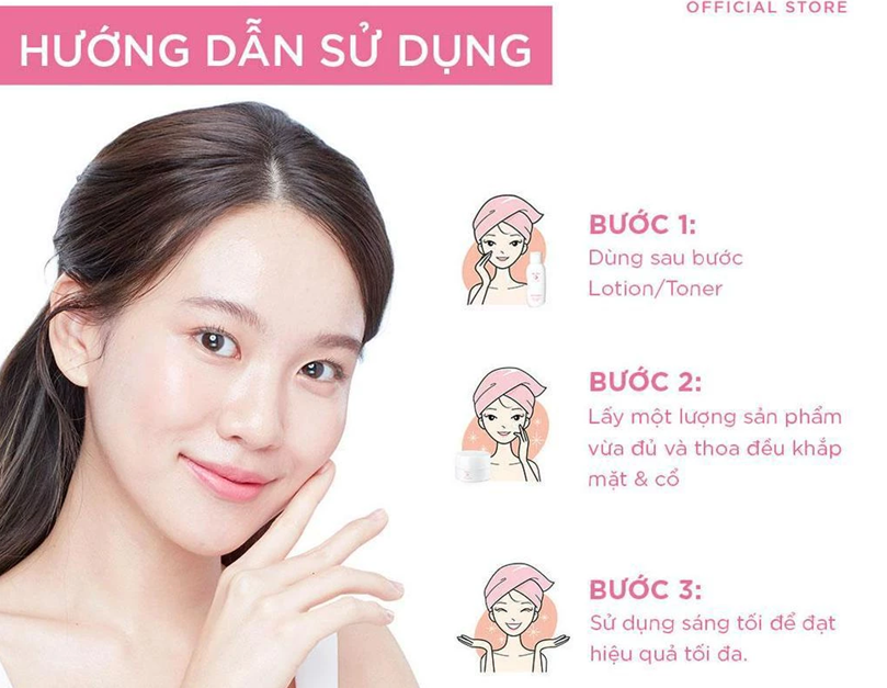  Kem dưỡng trắng da nâng tông 3 trong 1 Senka White Beauty 100g 