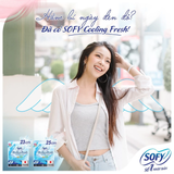  Băng vệ sinh Sofy Cooling Fresh siêu mỏng cánh 23cm 8 miếng 