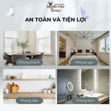  Giấy vệ sinh Bless You Lamour (9 cuộn/ lốc) 