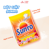  Bột Giặt Trắng Sáng Ngát Hương Sunro Mỹ Hảo Sạch Mùi Ẩm Mốc Do Thời Tiết Túi 400-800 g 