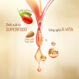  Dầu Xả LASHE SUPERFOOD Ngăn Gãy Rụng Tóc / Phục Hồi Hư Tổn 170G & 550G 