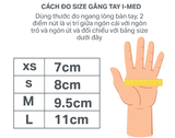  Găng tay y tế không bột nitrile màu đen IMED 3.5g hộp 100 chiếc 