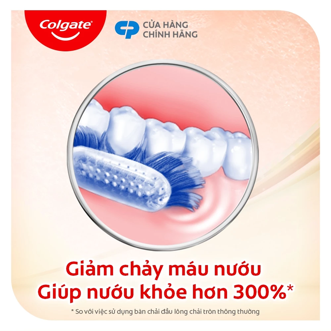  Bàn chải Colgate SlimSoft Advanced ngăn chảy máu nướu khoáng núi lửa siêu mềm mảnh 