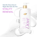  Sữa tắm Dove Serum Dưỡng da chuyên sâu 547ml 