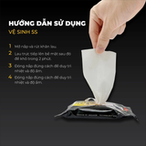  Khăn Giấy Ướt Sneaker Quick Wipe Cao Cấp, Khăn Lau Giày Siêu Tiện Lợi Gói 12 Miếng Làm Sạch Gấp Đôi 