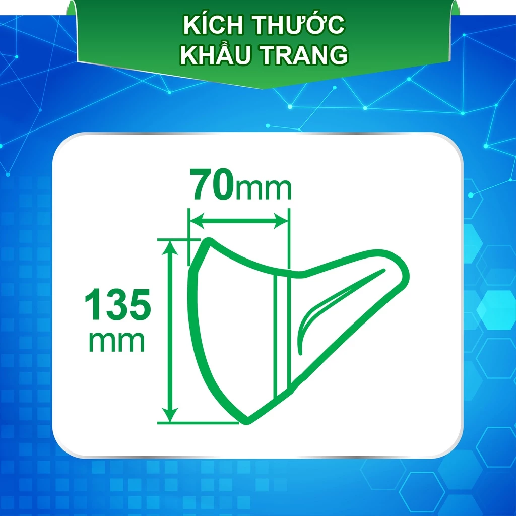  Khẩu trang Unicharm 3D Mask High Block siêu bảo vệ size M hộp 100 miếng 