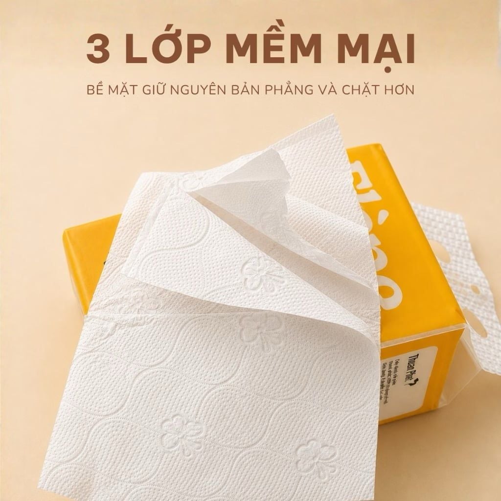  Giấy Đa Năng Rút Đáy 3 Lớp Elene Extra Saving – Tiện Lợi, Dai Bền, Tiết Kiệm 