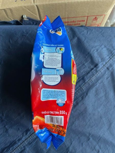  Bột giặt nhiệt ABA JUNCO 350g sạch tinh tươm 