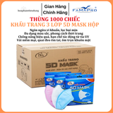  Khẩu trang  3 lớp Famapro 5D Mask hộp 10 chiếc 