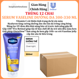  Serum Vaseline Gluta-Hya Dưỡng Da Sáng Mịn Sau 7 Ngày 300-330 ML 