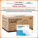  Khẩu trang cao cấp 5 lớp Famapro VN95 10 cái/hộp 